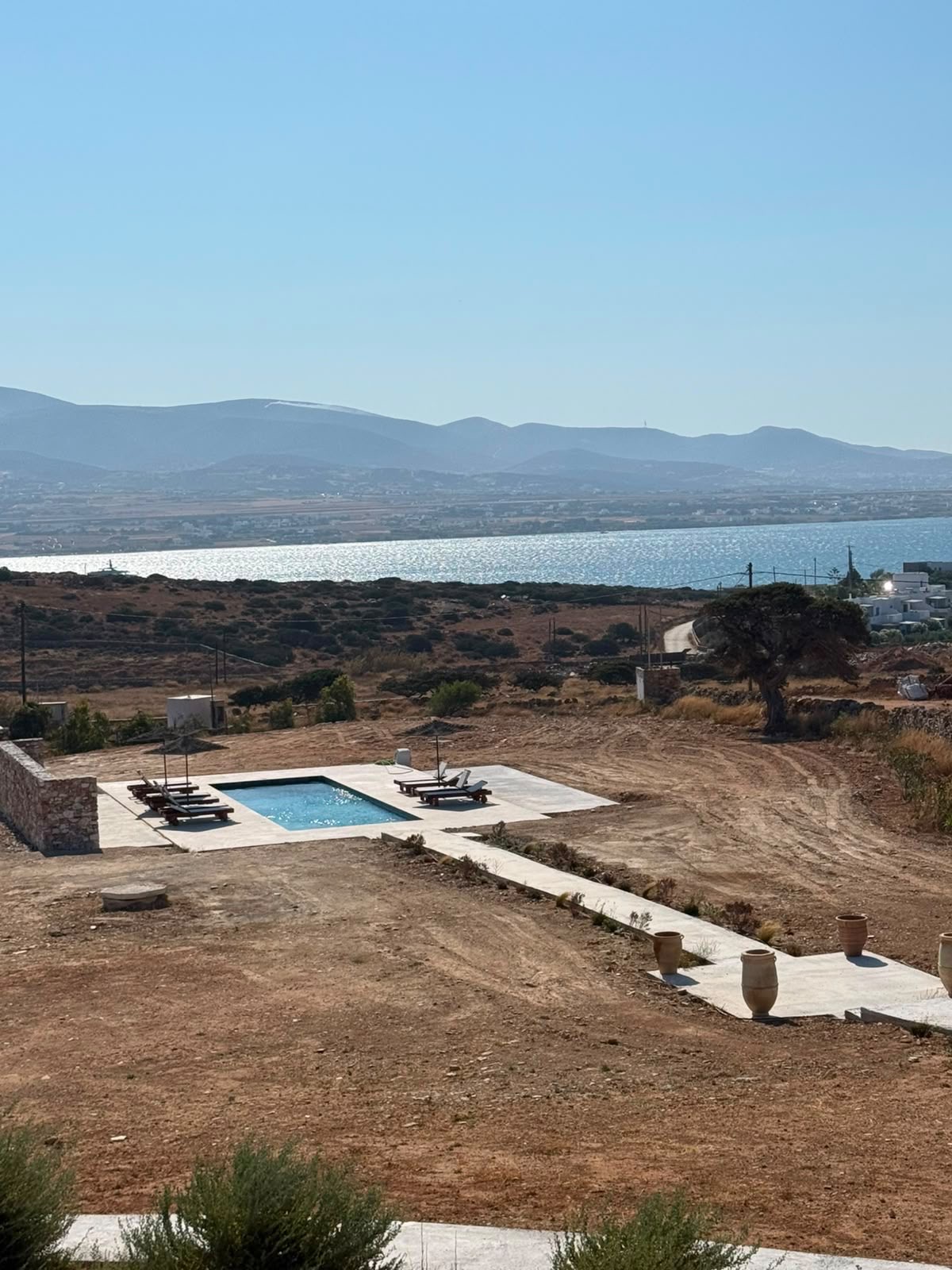 Pool at Antiparos Houses